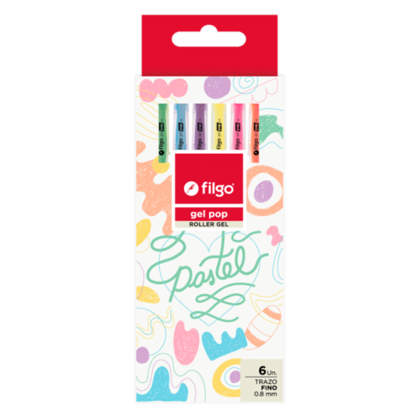 anvgj5pjypbscbzxq3de.png Boligrafo Gel Pop Pastel x6 Filgo