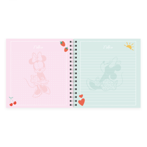 Cuaderno Cuadrado Super Tapa Dura Pink Bow Minnie - imagen adicional 1