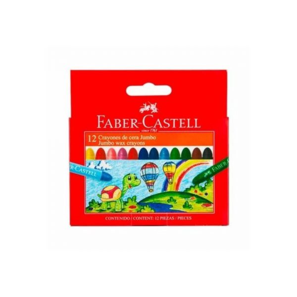 cq8byk0ty13ykwzudyli.jpg Crayolas Jumbo x12 Faber-Castell