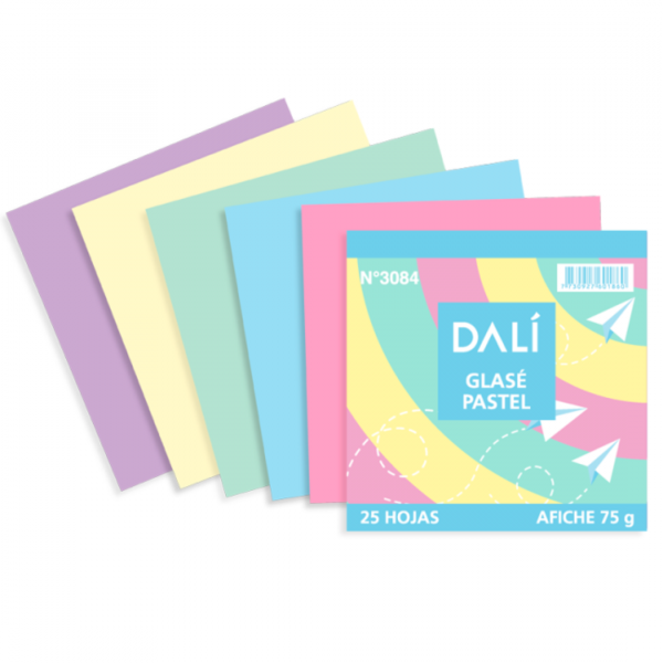 cudihb7w41mjxbawqbpo.png Papel Glase Pastel x24 DALI