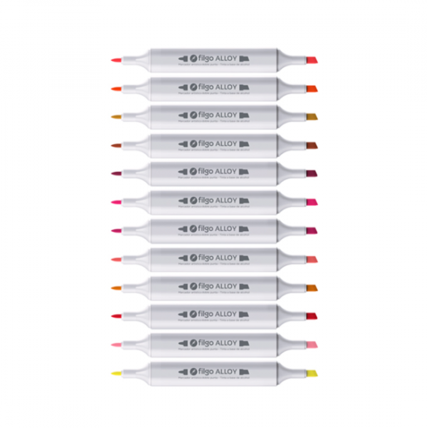 Marcadores Alloy Estuche x96 Filgo - imagen adicional 2