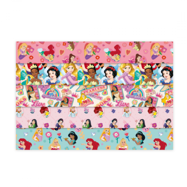 Papel de Regalo Princesas