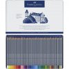 Estuche de Metal con 36 Lápices Acuarelables Goldfaber Aqua Faber-Castell - imagen adicional 2