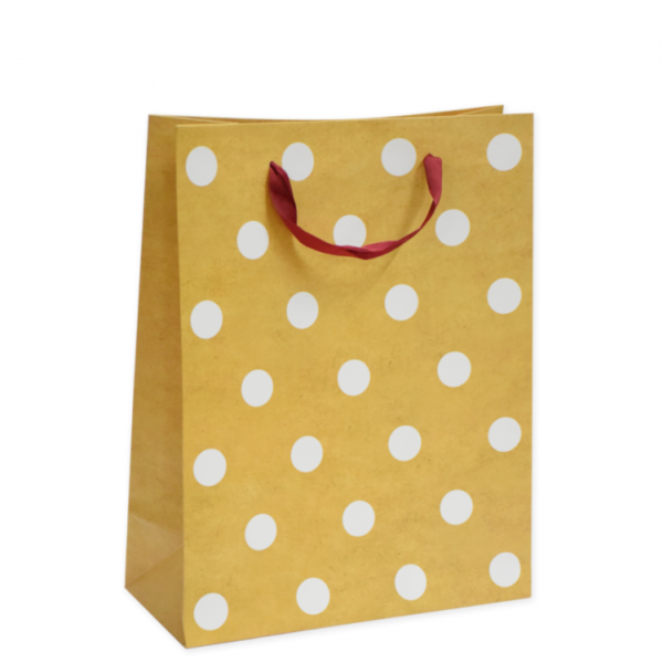 Bolsa de Regalo Grande Kraft Decorada x12