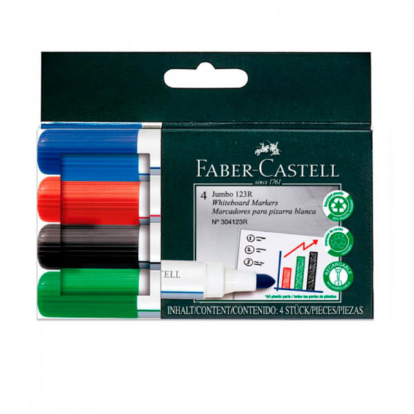 g33bgls6ioellvlvs04o.png Estuche J123 Pizarra Jumbo x4 Faber-Castell