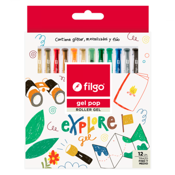 gegn2pgfmbccasqbphh8.png Boligrafo Gel Pop Explore x12 Filgo