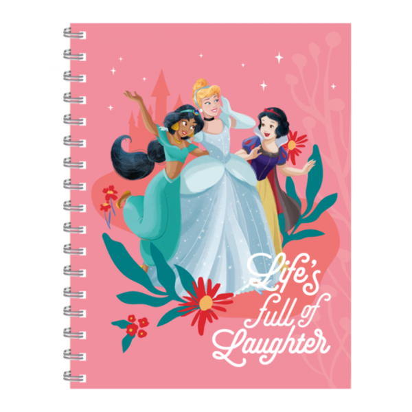 Cuaderno Super Tapa Dura Rosa Princesas