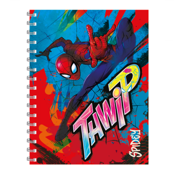 hffwcue7xfvasfvidjjm.png Cuaderno Super Tapa Dura Thwip Spiderman