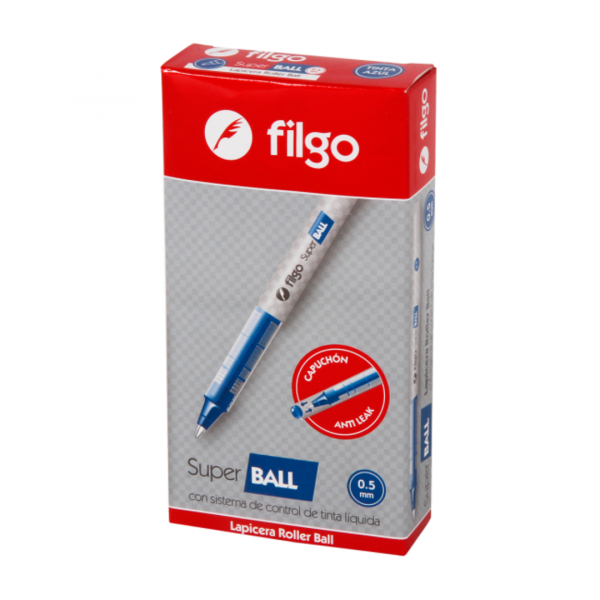 hnadesfrxytsnyf432wq.png Boligrafo Roller Super Ball 0.5 x12 Filgo