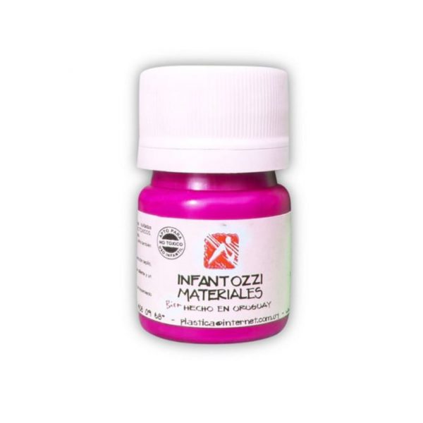 Tempera Fluo Infantozzi 25g x6 - imagen adicional 2