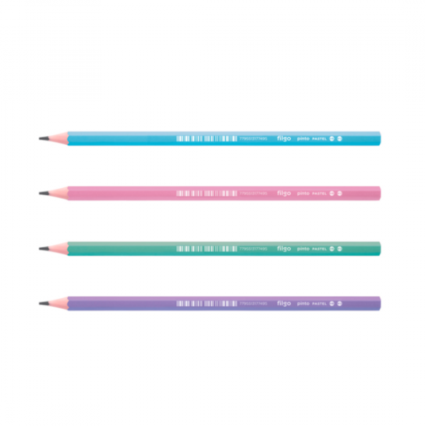 Lapiz de Escribir Pinto Pastel x12 Filgo