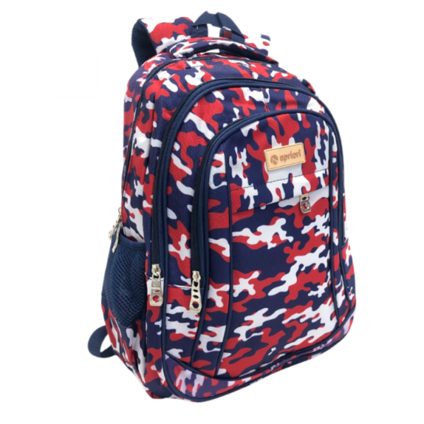 Mochila 4 Cierres Tricolor Apriori