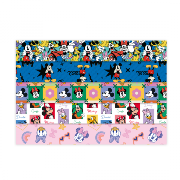 Papel de Regalo Mickey y Amigos