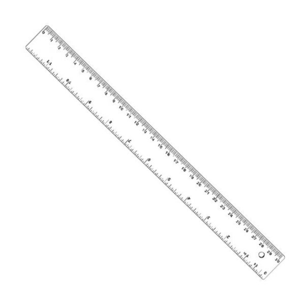 Regla 30cm x12 DALI