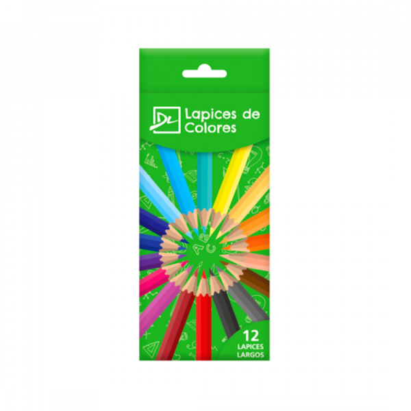 mnnvx1nnzts9qmlndeco.png Lapices de Colores Largos x12 DALI