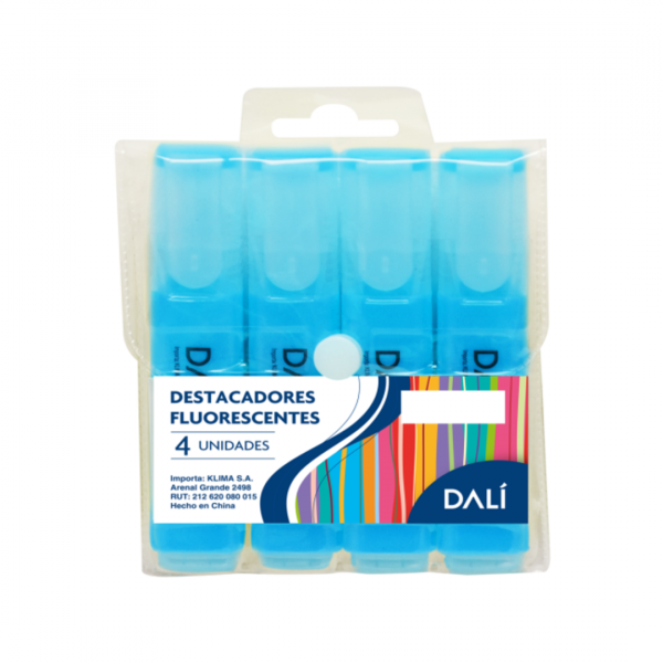 Destacador Fluo x4 DALI - imagen adicional 1