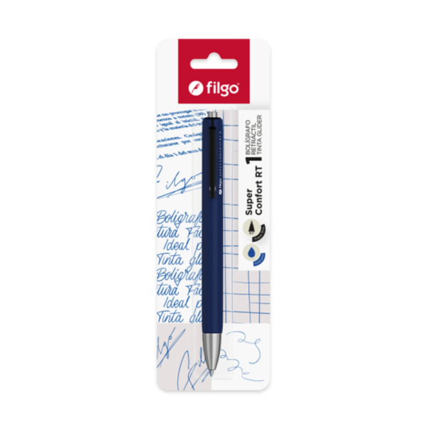 nzegzfzp4vxxwdkdd5zm.png Boligrafo Roller Super Confort RT 0.7 x1 Azul Filgo