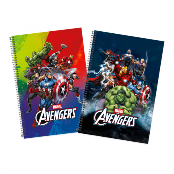 Cuaderno A5 x2 Avengers