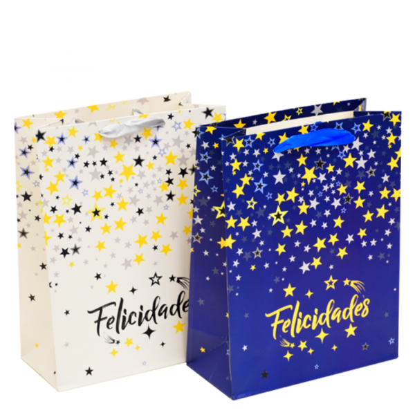 Bolsa de Regalo Grande Felicidades x12 - imagen adicional 1