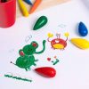 Crayolas Ergonomicas Trompo x4 Faber-Castell