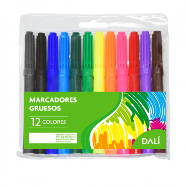 Marcadores Gruesos x12 DALI