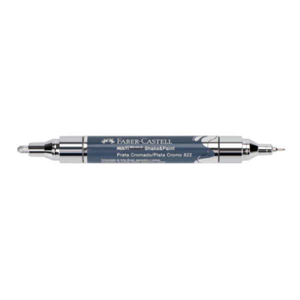 qwqqagxav8bey9unenyj.png Marcador Shake&Paint Doble Punta Plata Faber-Castell