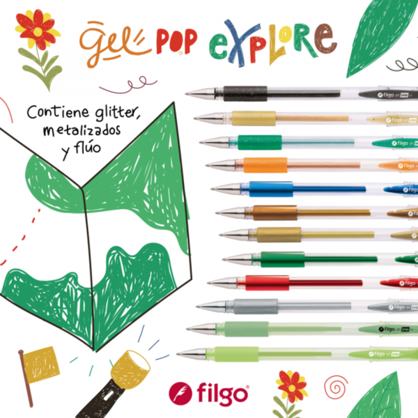 ronoqpfgyabolny2upmf.png Boligrafo Gel Pop Explore x12 Filgo