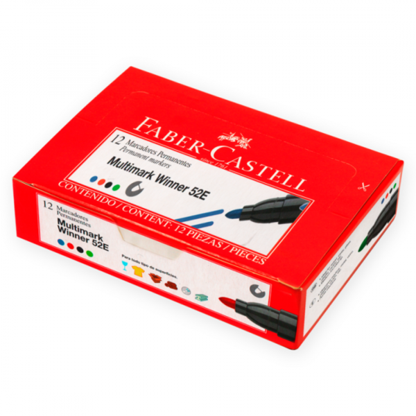 saakzcr8plwq5t7tvzcu.png Marcador 52E/W23 Permanente x12 Faber-Castell