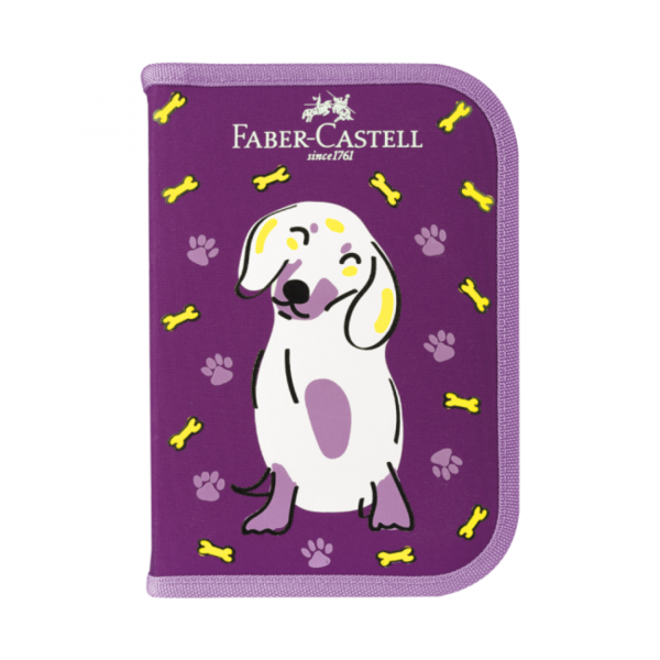 t9qgj8ziiqmzoicbvypx.png Cartuchera Completa Perrito 18 piezas Faber-Castell