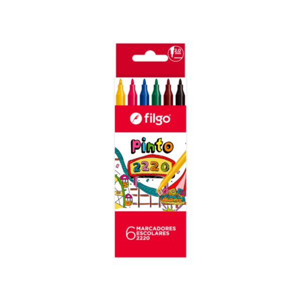 Marcadores Finos x6 Filgo