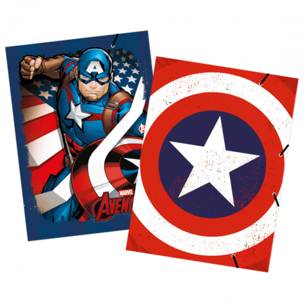 Carpeta 1/8 Watman x2 Capitan America