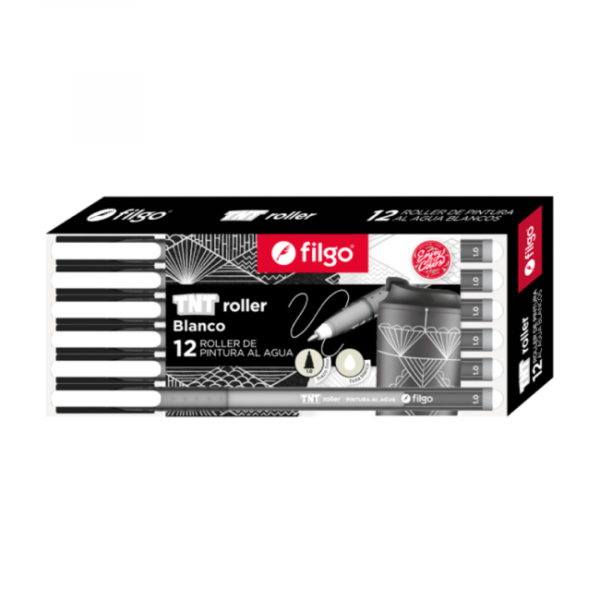 vfuvfsfrme4utgxsddag.png Boligrafo TNT Roller Blanco x12 Filgo
