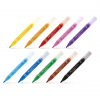 Marcadores Jumbo Punta Pincel x10 Faber-Castell
