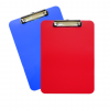 Porta Block Plastico A4 Colores Fuertes x4
