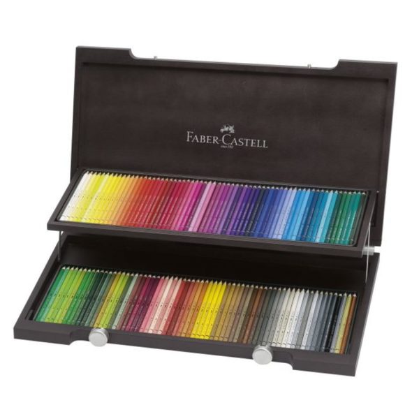 Estuche de Madera con 120 Lápices Acuarelables Albrecht Durer Faber-Castell