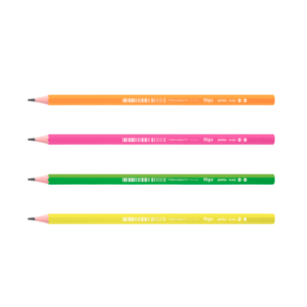 Lapiz de Escribir Pinto Fluo x12 Filgo