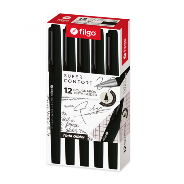 x3cp1szdu0ahtljokrfx.png Boligrafo Roller Super Confort 0.7 x12 Filgo