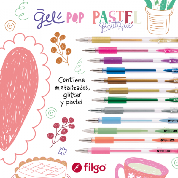 xhtcmzn7gvwr17rvgjk6.png Boligrafo Gel Pop Pastel Boutique x12 Filgo
