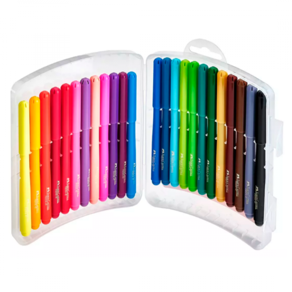 yfmlv0g3gfe9chmdjiec.png Marcadores Finos Estuche x24 Faber-Castell