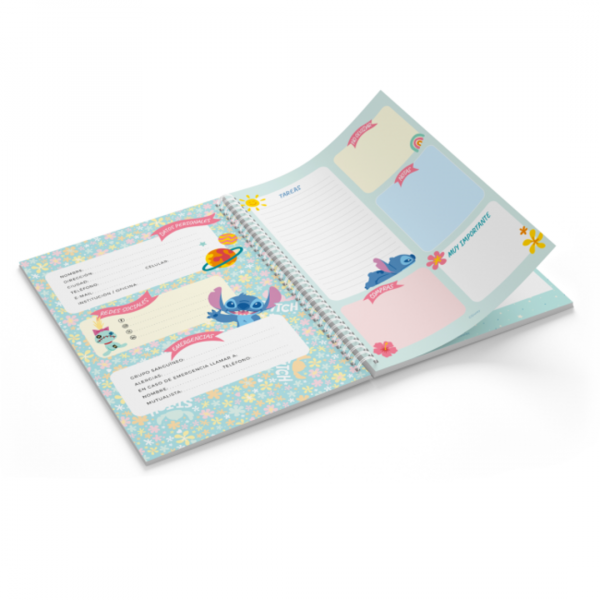 Cuaderno Super Tapa Dura Cute Stitch - imagen adicional 2