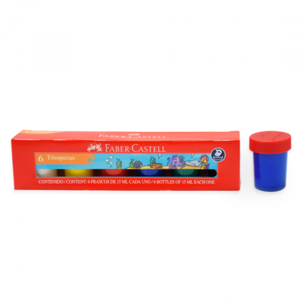 ypov31cpjqgukqczv1qo.png Tempera x6 Surtida Faber-Castell