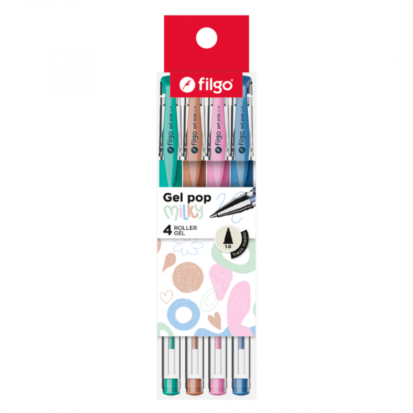 yrhufbisliat7xitvvxv.png Boligrafo Gel Pop Milky x4 Filgo