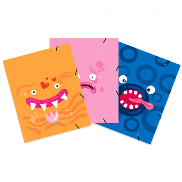zqryraxfzc1r0iiqulkc.png Carpeta Escolar/A5 Monstruitos x3 DALI