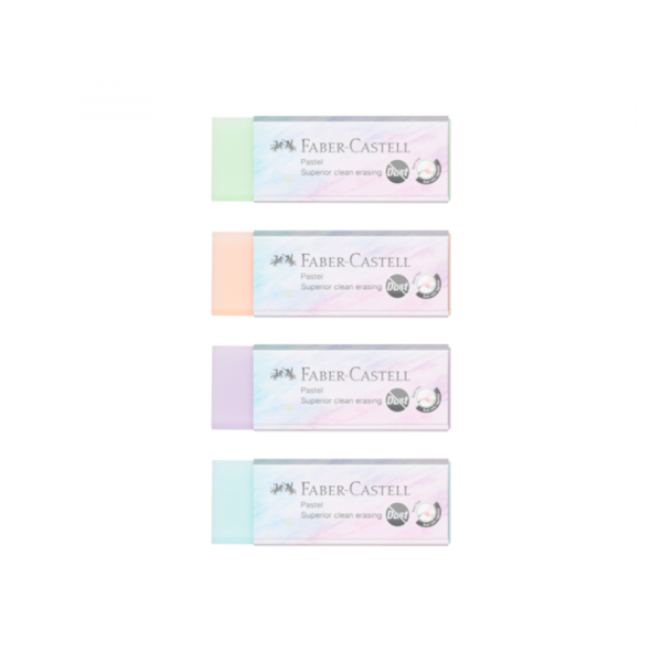 Goma de Borrar Grande Pastel x20 Faber-Castell