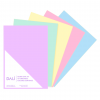 Goma Eva A4 Pack x10 Colores Pastel DALI
