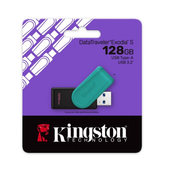 Pendrive Kingston Exodia S 128GB USB 3.2 - imagen adicional 3