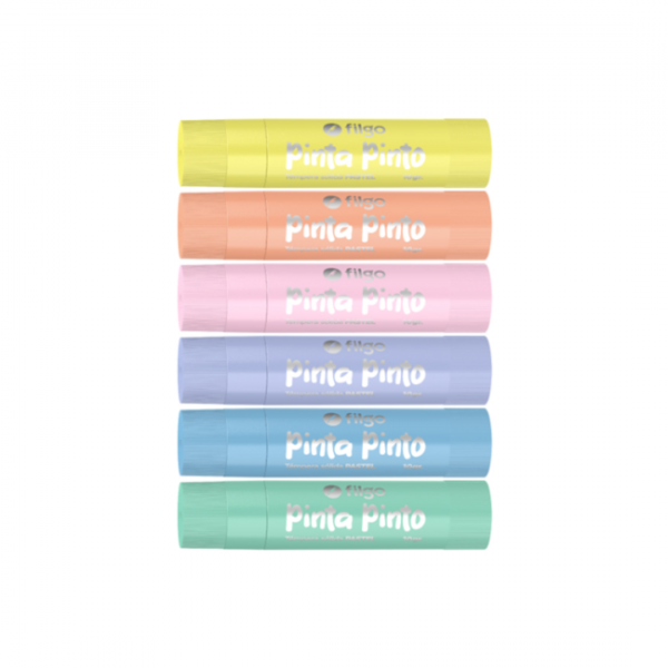 Tempera Solida Pastel x6 Filgo