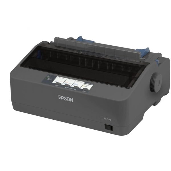Epson LX 350 - Impresora - B/N - matriz de puntos - Rollo (21,6 cm), JIS B4, 254 mm (anchura) - 9 espiga - hasta 390 caracteres/segundo...