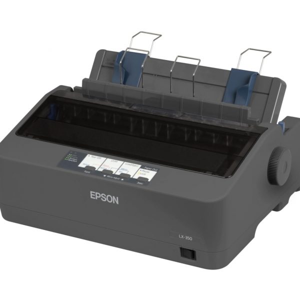 Epson LX 350 - Impresora - B/N - matriz de puntos - Rollo (21,6 cm), JIS B4, 254 mm (anchura) - 9 espiga - hasta 390 caracteres/segundo...