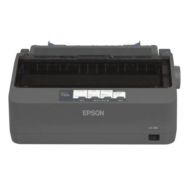 Epson LX 350 - Impresora - B/N - matriz de puntos - Rollo (21,6 cm), JIS B4, 254 mm (anchura) - 9 espiga - hasta 390 caracteres/segundo...